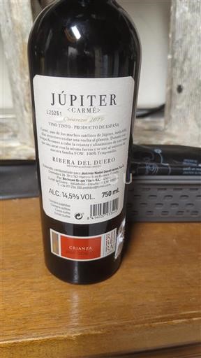 Castilien og León Ribera del Duero Bodegas Grupo Yllera Carmé 2019