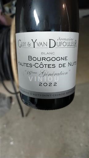 Burgundija Hautes Côtes de Nuits Guy & Yvan Dufouleur 16ème Génération 2022