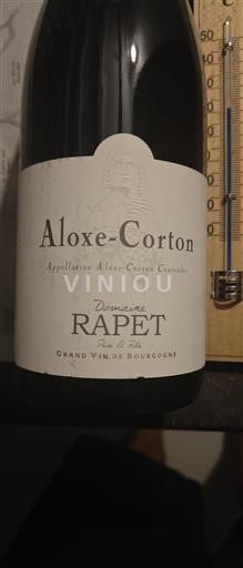 Bourgogne Aloxe-Corton Domaine Rapet Père & Fils 2019