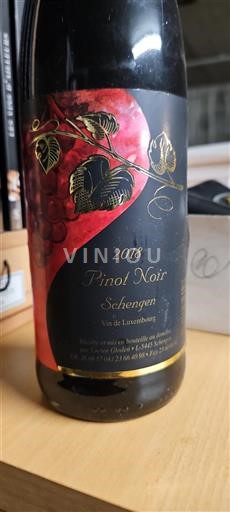 Moselle Luxembourg Không được chỉ định Lucien Gloeden Pinot Noir Schengen 2018