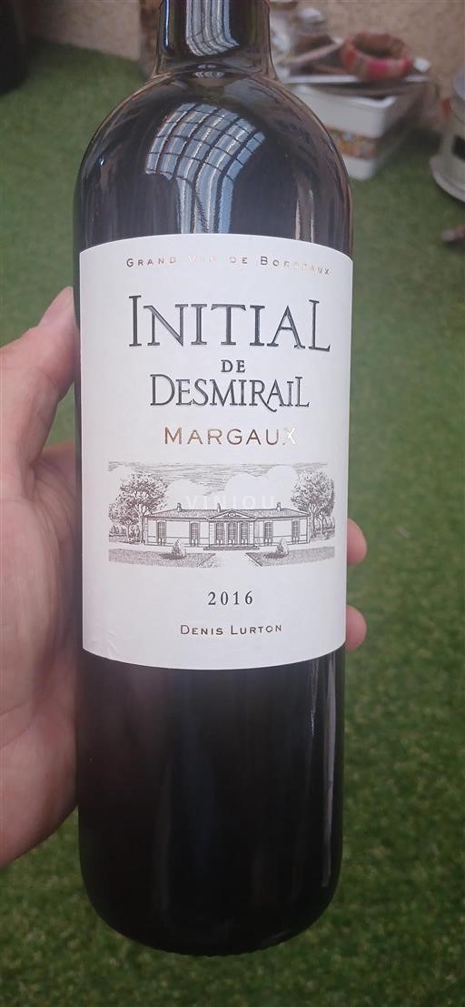 Burdeos Margaux Grand Cru Desmirail Initial 2016