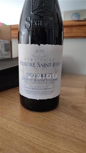 Rona dolina Côtes-du-Rhône-Villages Domaine Prieuré Saint-Just 2024