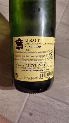 Alsácia Grand Cru Caves Meyer-Thuet 2022