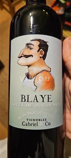 Bordeaux Blaye-Côtes-de-Bordeaux Gabriel & Co 2022