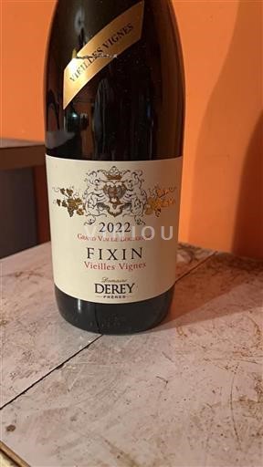 Burgundy Fixin Domaine Derey Frères Vieilles Vignes 2022