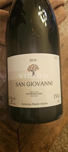 Corsica Patrimonio Antoine-Marie Arena San Giovanni 2018