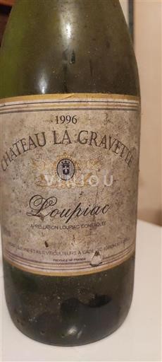 Bordeaux Loupiac Château La Gravette 1996