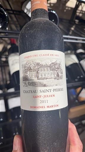 Bordeaux Saint-Julien Grand Cru Château Saint Pierre 2011