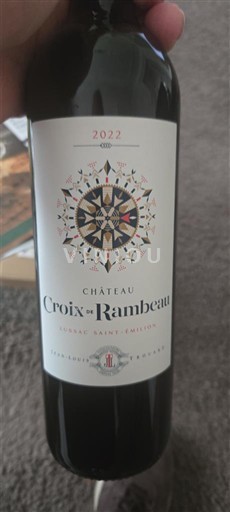 Burdeos Lussac-Saint-Émilion Château Croix de Rambeau 2022