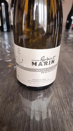 Burgundija Mâcon in Mâcon-villages Domaine Robert Marin 2022