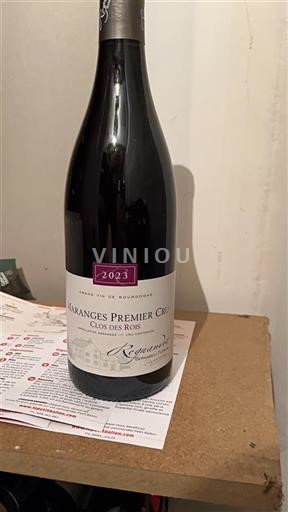 Bourgondië Maranges Premier Cru Regnault Bernard et Florian Clos des Rois 2023
