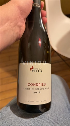Rhône Valley Condrieu Pierre Jean Villa Jardin Suspendu 2018