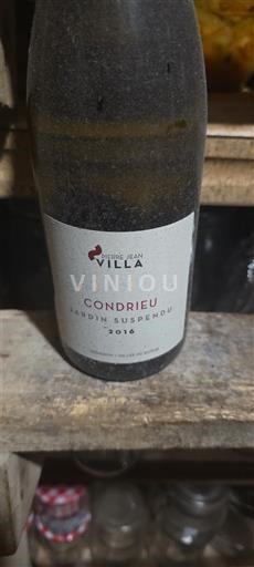 Rona dolina Condrieu Pierre Jean Villa Jardin Suspendu 2016