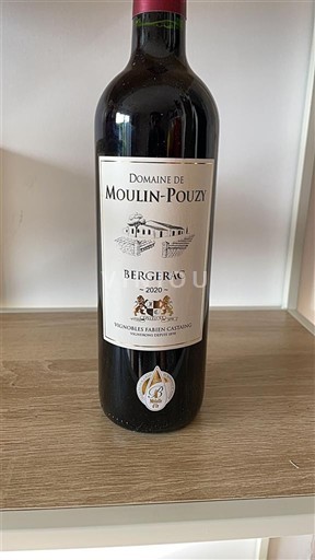 Lounais-Ranska Bergerac Domaine Moulin-Pouzy 2020