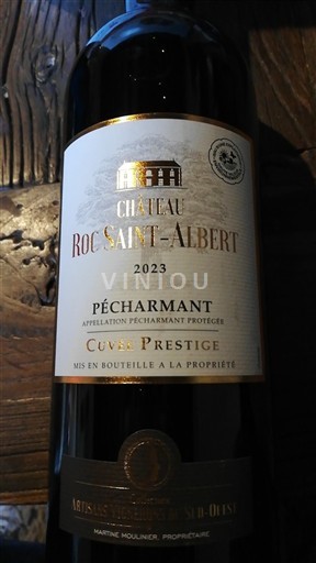 Southwest Pécharmant Château Roc Saint-Albert Prestige 2023