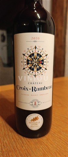 Bordeaux Lussac-Saint-Émilion Château Croix de Rambeau 2020