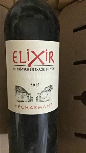 Sydväst Pécharmant Château Les Farcies du Pech Elixir 2015