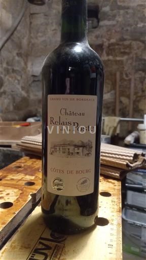 Bordeaux Côtes-de-bourg Château Relais de la Poste 2016