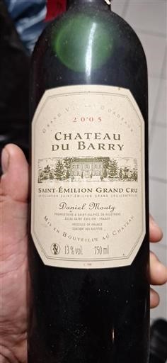 Burdeos Saint-Émilion Grand Cru Château Barry 2005