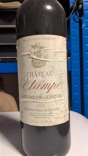Bordeaux Saint-Émilion Grand Cru Château L'Étampe 2012