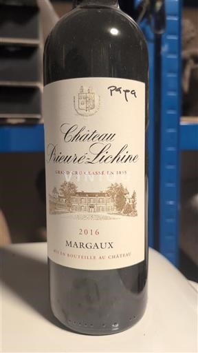 Bordeaux Margaux Grand Cru Prieuré Lichine 2016