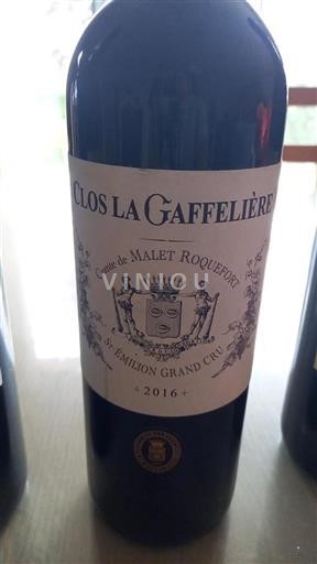 Bordeaux Saint-Émilion Grand Cru Clos La Gaffelière 2016