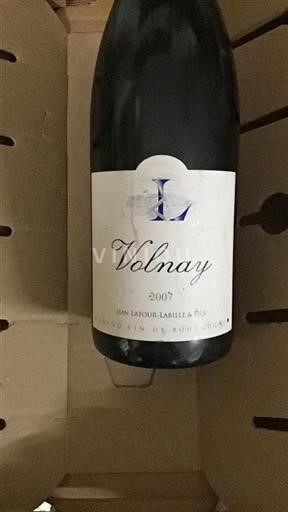 Bourgogne Volnay Premier Cru Jean Latour-Labille & Fils 2007