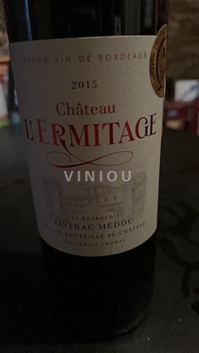 Burdeos Listrac-Médoc Château L'Ermitage 2015