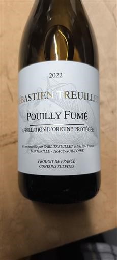Loiredalen Pouilly-fumé Sébastien Treuillet 2022