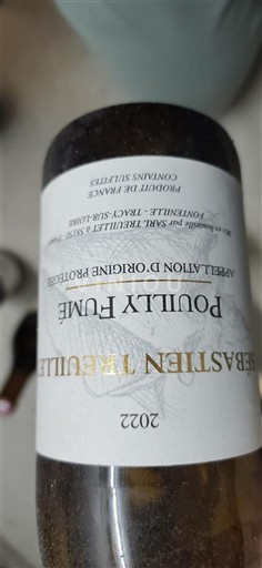 Valle del Loira Pouilly-fumé Sébastien Treuillet 2022