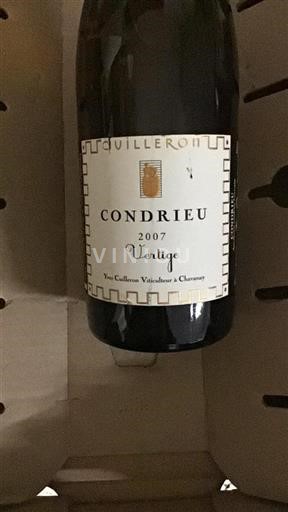 Rhônevallei Condrieu Yves Cuilleron Vertige 2007