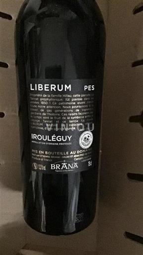 Sud-Ouest Irouléguy Brana Liberum 2020