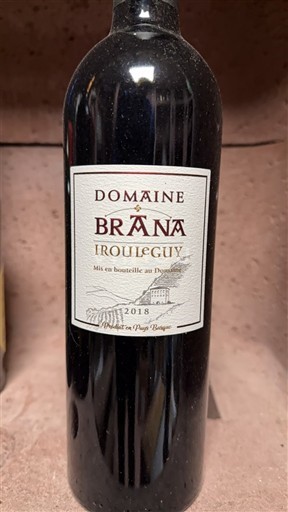 Југозапад Ирулеги Domaine Brana 2018