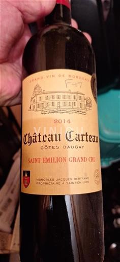 Burdeos Saint-Émilion Grand Cru Château Carteau 2014