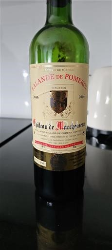 Bordeaux Lalande-de-pomerol Château de Marchesseau 2016