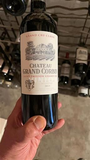 Bordeaux Saint-Émilion Grand Cru Grand Cru Grand Corbin 2015