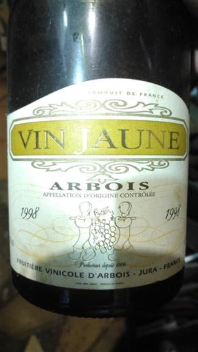 Jura Arbois Fruitière Vinicole Arbois 1998