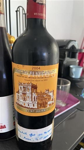 Bordeaux Saint-Julien Grand Cru Château Ducru-Beaucaillou 2004