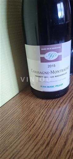 Borgonha Chassagne-Montrachet Premier Cru Jean-Marc Pillot Les Macherelles 2015