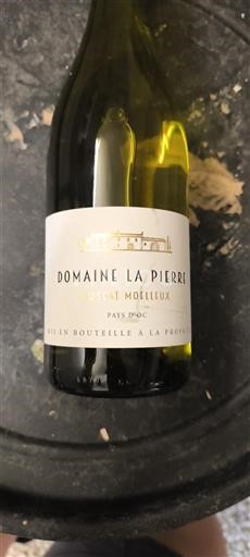 Languedoc a Roussillon Pays d'Oc Domaine La Pierre Muscat Moelleux Neročník