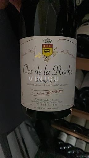 Burgundsko Clos-de-la-roche Grand Cru E.A.R.L. Gérard Jeanniard 2015