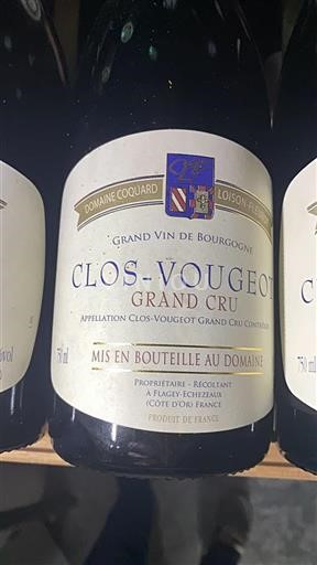 Borgogna Clos-de-vougeot Grand Cru Domaine Coquard Loison-Fleurot Clos-Vougeot 2015