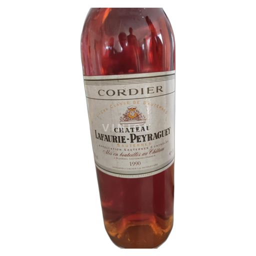 Bordeaux Sauternes Lafaurie-Peyraguey 1990
