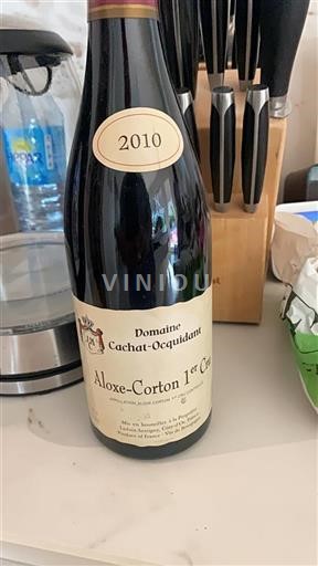 Burgundi Aloxe-Corton Premier Cru Cachat-Ocquidant 2010