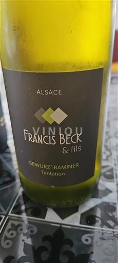 Alsace Grand Cru Francis Beck & fils Tentation 2017