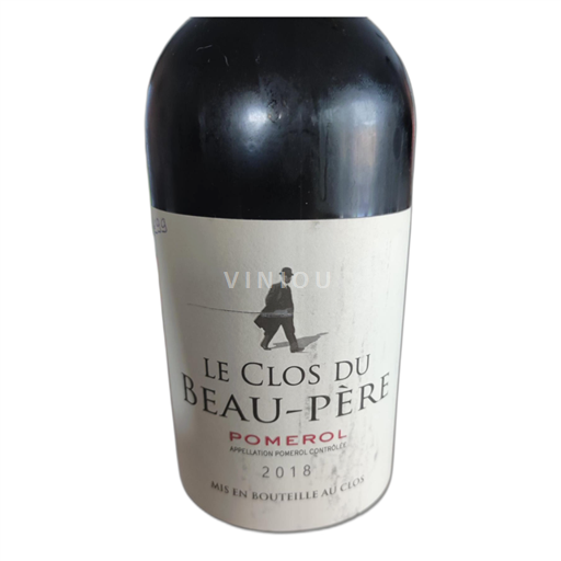 Burdeos Pomerol Le Clos du Beau-Père 2018