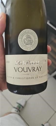 Valle del Loira Vouvray Domaine Le Capitaine Les Perrières 2019