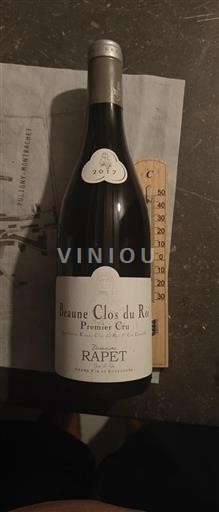 Burgund Beaune Premier Cru Domaine Rapet Beaune Clos du Roi 2017