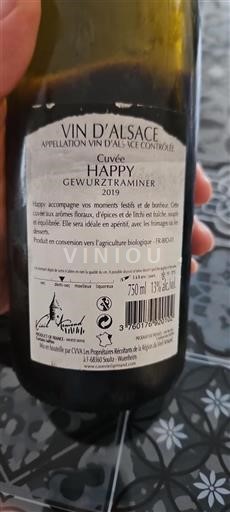 Alsace Vieil Armand Happy 2019