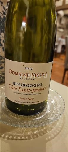 Burgundy Domaine Vignot 2023